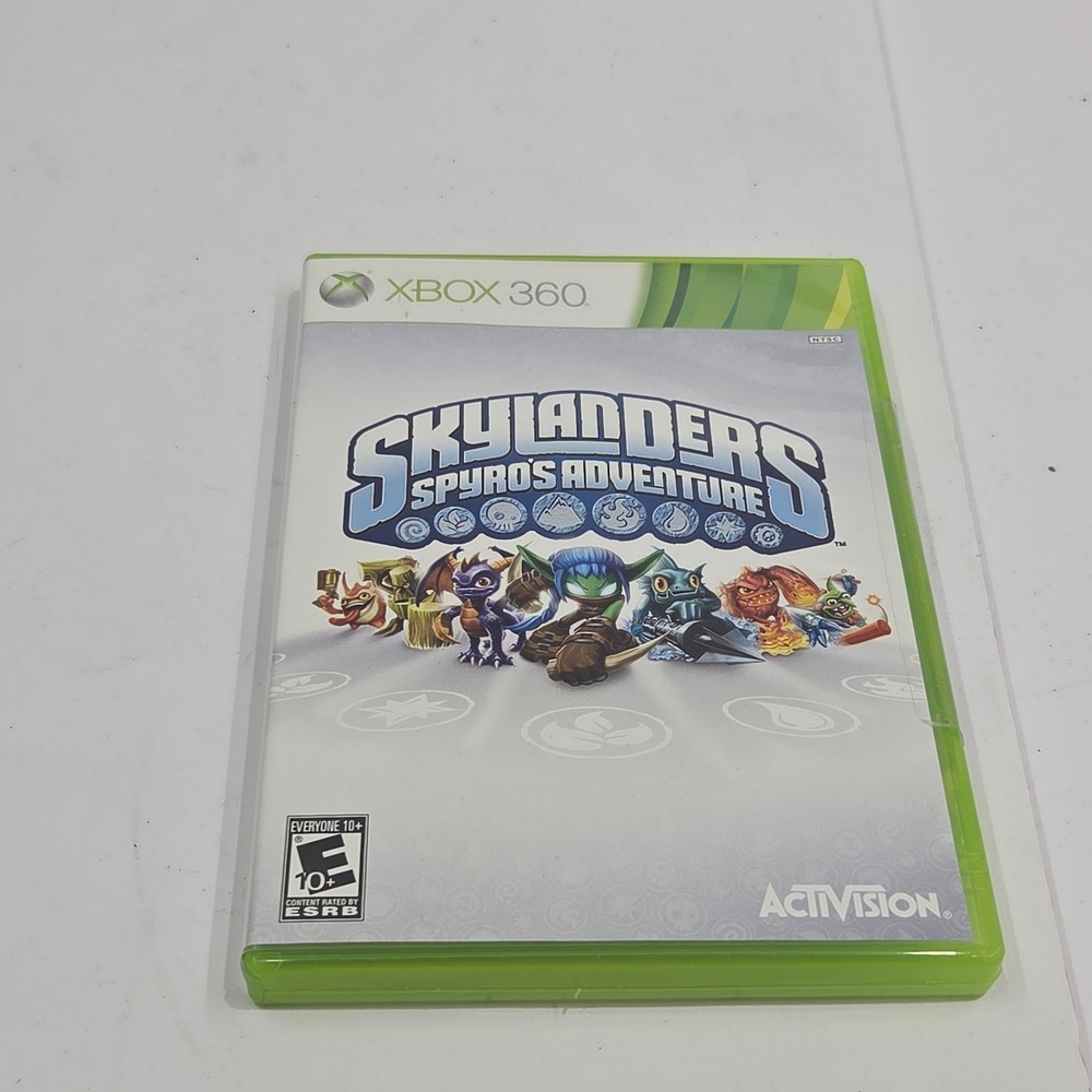 VTG Skylanders Spyros Adventure Xbox‎ 360 NFR Not For Resale CIB NOS
